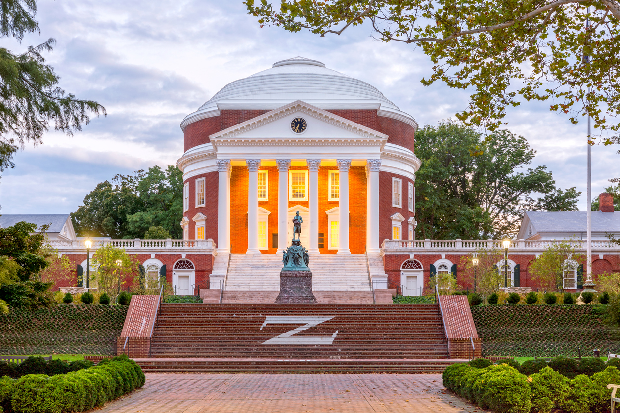 Panoramic Image of Charlottesville, VA